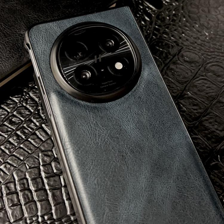 For OPPO Find N5 Crazy Horse Texture PU + PC Phone Case