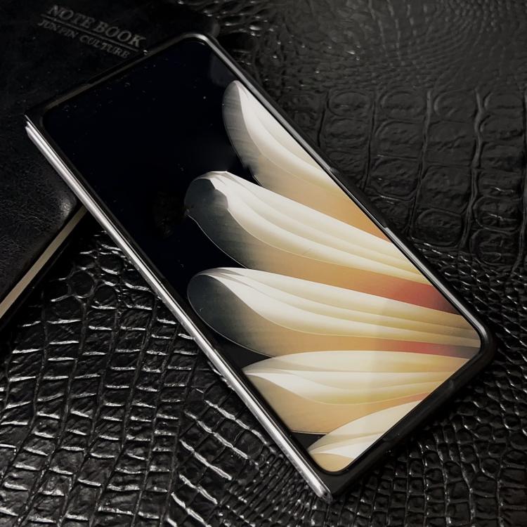 For OPPO Find N5 Crazy Horse Texture PU + PC Phone Case