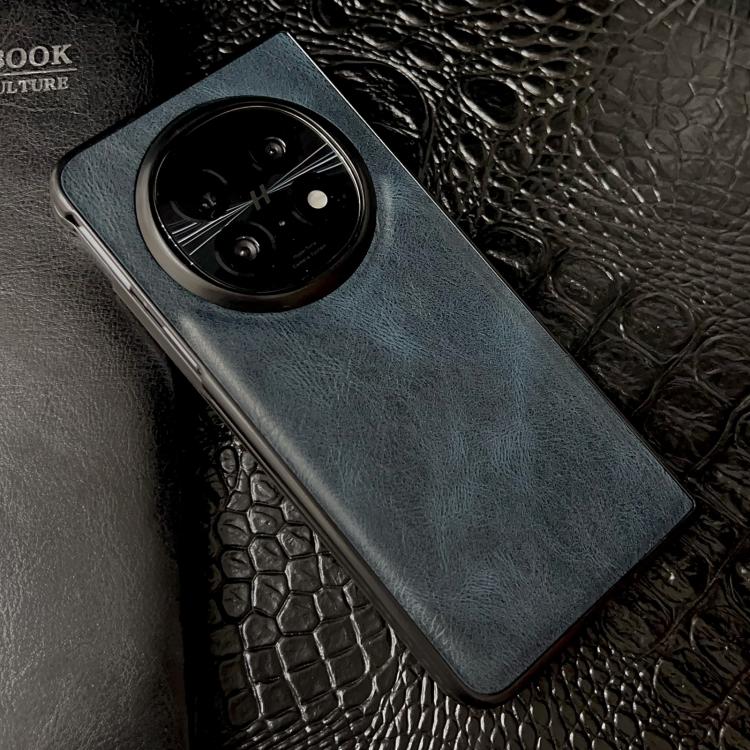 For OPPO Find N5 Crazy Horse Texture PU + PC Phone Case