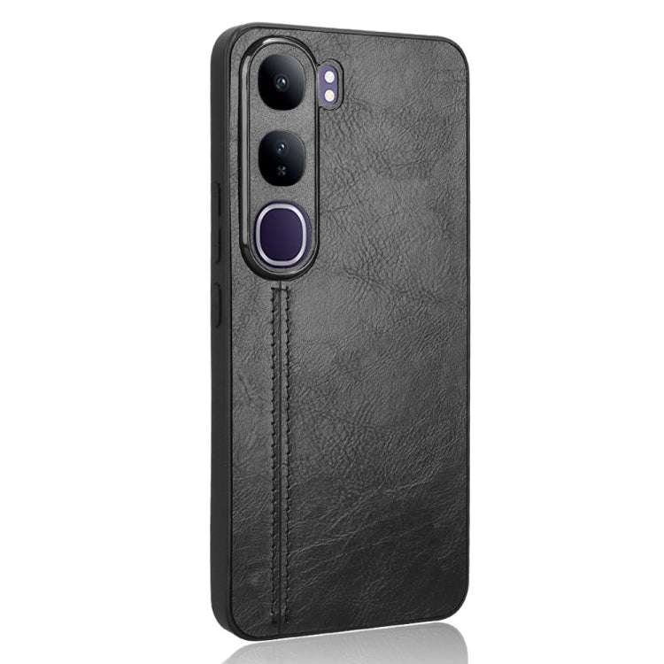 For vivo V40 Lite 4G / 5G IDN Cow Pattern Sewing Back Cover Phone Case