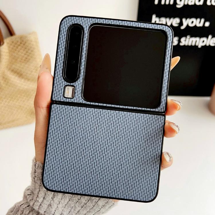 For Huawei Pura X Weave Texture PC Phone Case