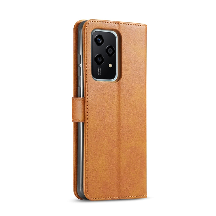 For Honor 200 Lite Global LC.IMEEKE Calf Texture Leather Phone Case