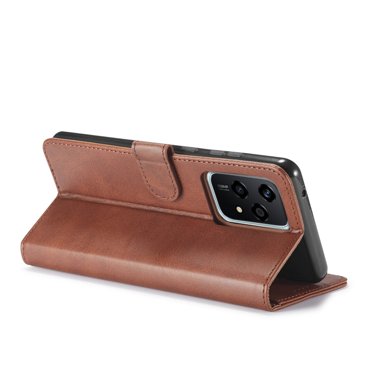 For Honor 200 Lite Global LC.IMEEKE Calf Texture Leather Phone Case