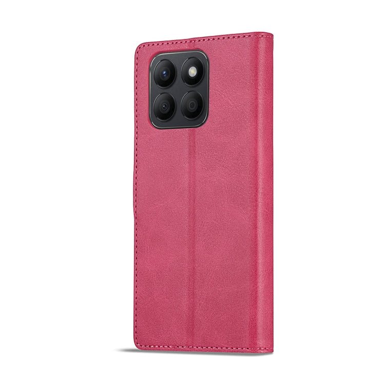 For Honor X8b LC.IMEEKE Calf Texture Leather Phone Case