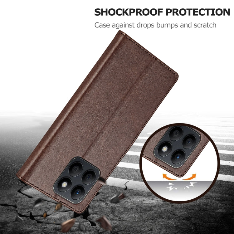 For Honor X8b LC.IMEEKE Calf Texture Leather Phone Case