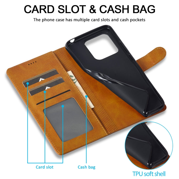 For Honor X8b LC.IMEEKE Calf Texture Leather Phone Case