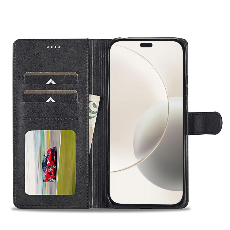 For Honor 400 Lite Global LC.IMEEKE Calf Texture Leather Phone Case