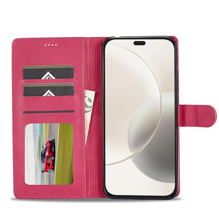 For Honor 400 Lite Global LC.IMEEKE Calf Texture Leather Phone Case