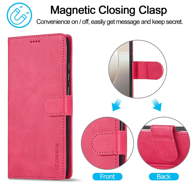 For Honor 400 Lite Global LC.IMEEKE Calf Texture Leather Phone Case