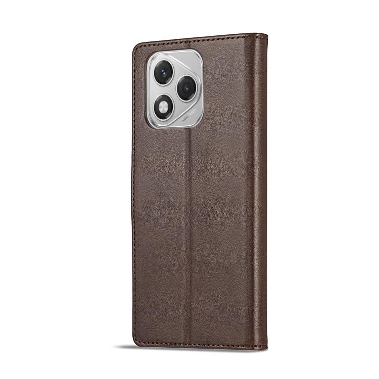 For Honor 400 Lite Global LC.IMEEKE Calf Texture Leather Phone Case
