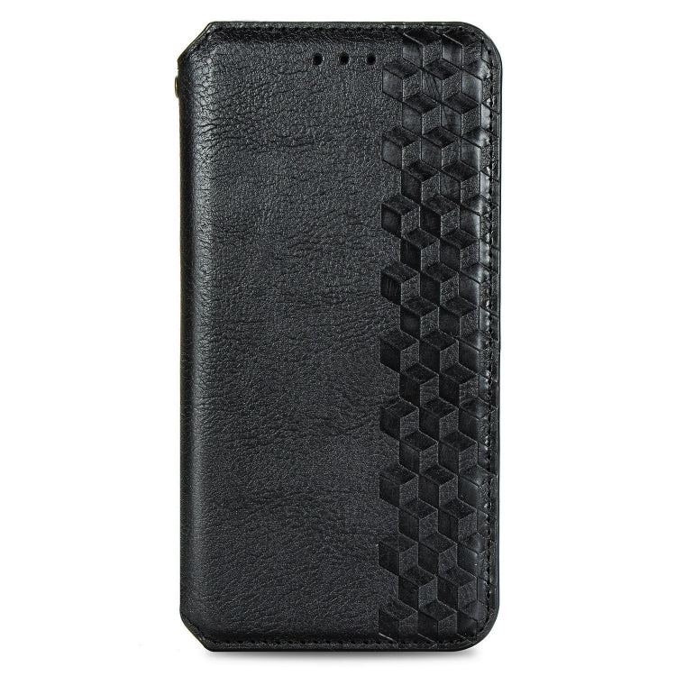 For Samsung Galaxy S9 Cubic Grid Pressed Horizontal Flip Magnetic Leather Case with Holder & Card Slots & Wallet