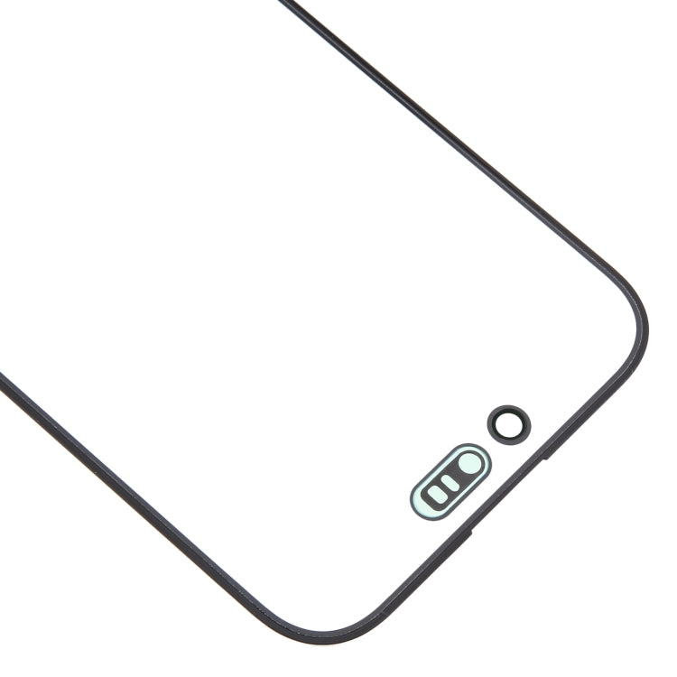 For iPhone 16 Plus Front Screen Outer Glass Lens with OCA Optically Clear Adhesive