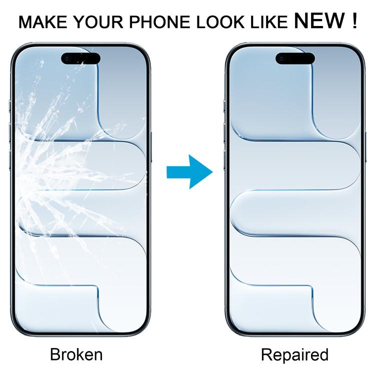 For iPhone Air Front Screen Outer Glass Lens with OCA Optically Clear Adhesive