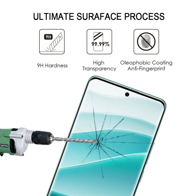 For Redmi Note 14 Pro 4G / Note 14 Pro+ 4G 9H HD 3D Curved Edge Tempered Glass Film - Black