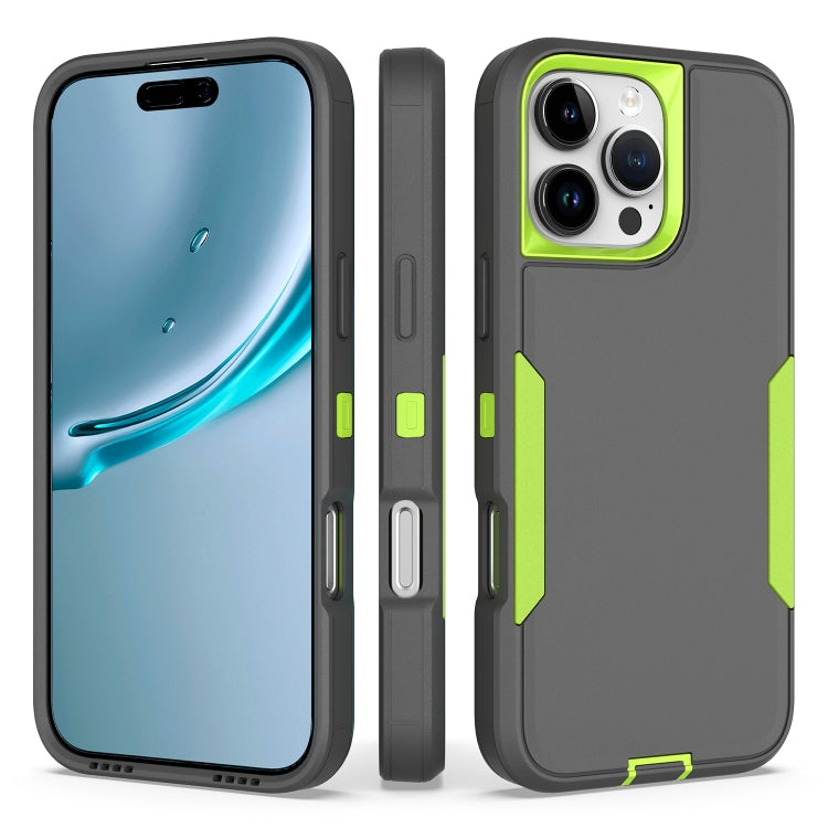 For iPhone 16 Pro Max 2 in 1 PC Hybrid TPU Phone Case