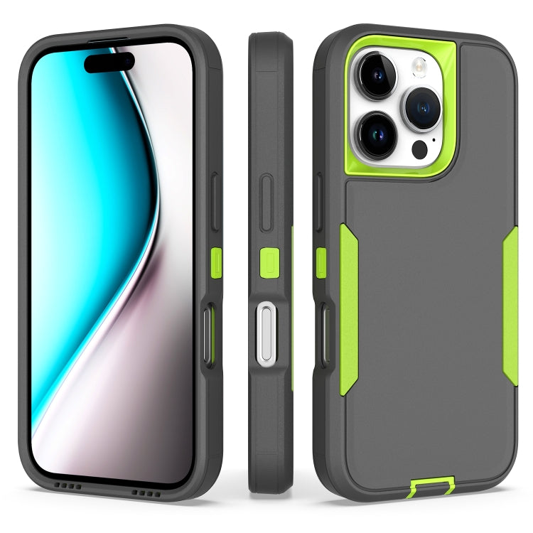 For iPhone 16 Pro 2 in 1 PC Hybrid TPU Phone Case