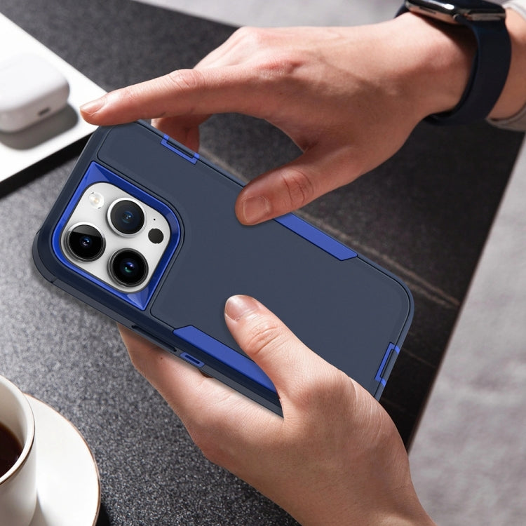 For iPhone 16 Pro 2 in 1 PC Hybrid TPU Phone Case