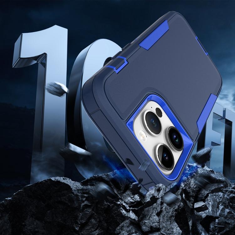 For iPhone 16 Pro 2 in 1 PC Hybrid TPU Phone Case