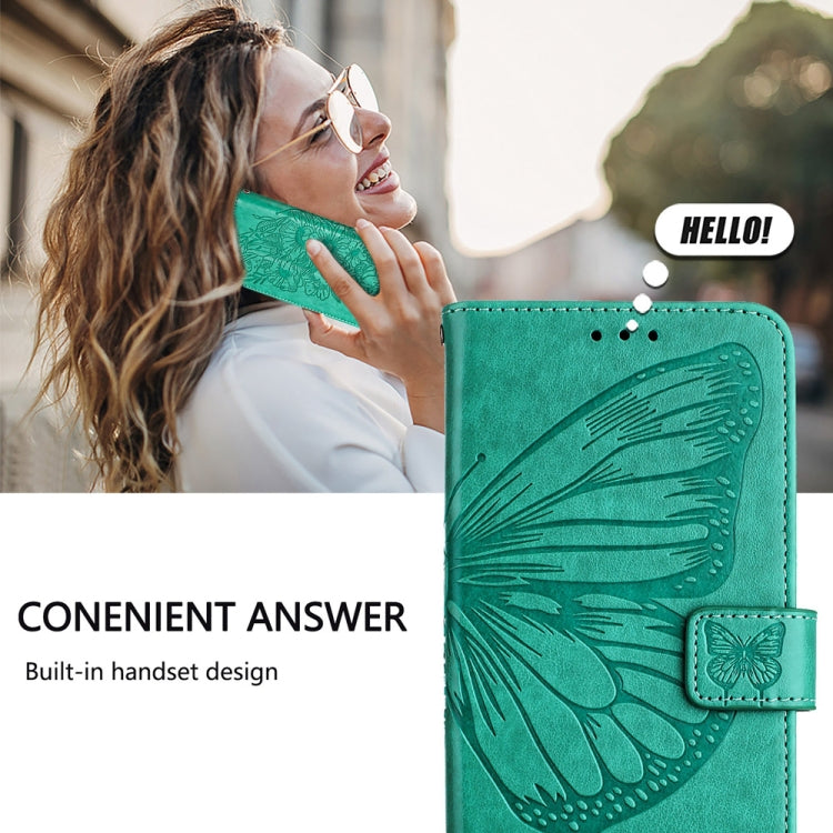 For Huawei Nova 12s 4G Global Embossed Butterfly Leather Phone Case