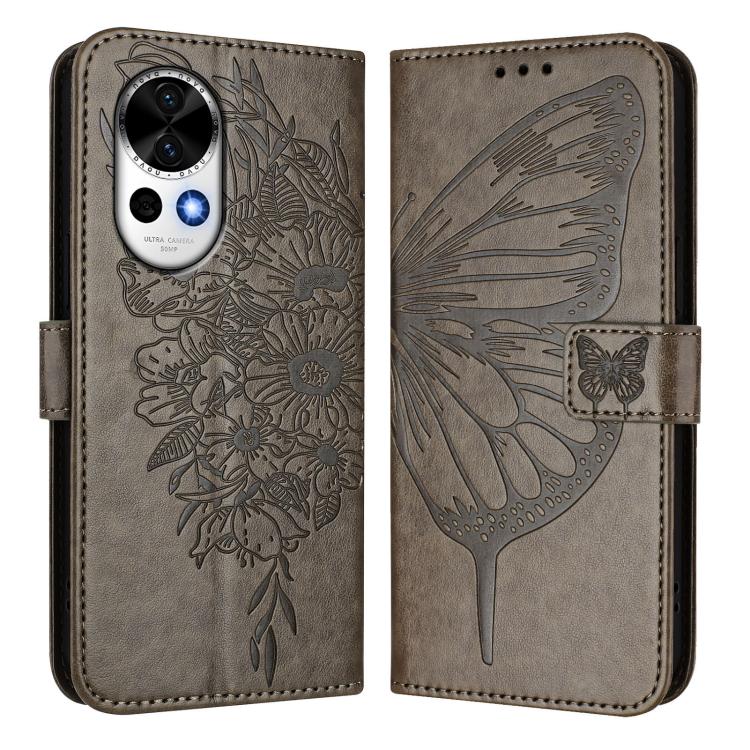 For Huawei Nova 13 / Nova 12 Embossed Butterfly Leather Phone Case
