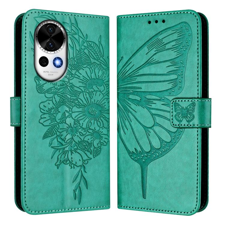 For Huawei Nova 13 / Nova 12 Embossed Butterfly Leather Phone Case