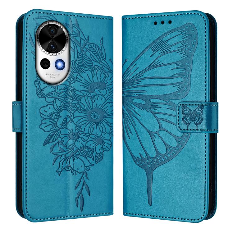 For Huawei Nova 13 / Nova 12 Embossed Butterfly Leather Phone Case