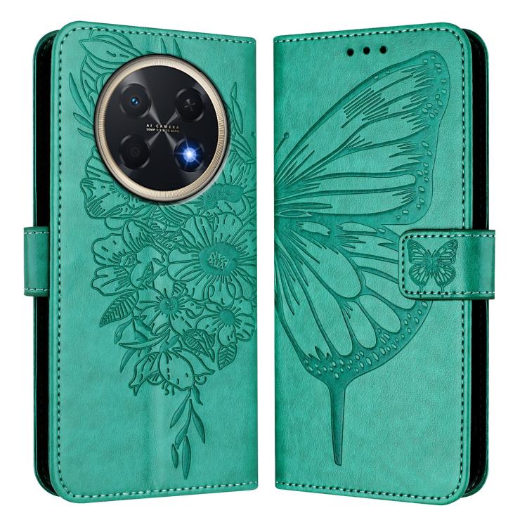 For Huawei Pura 90 Pro Max 5G Embossed Butterfly Leather Phone Case