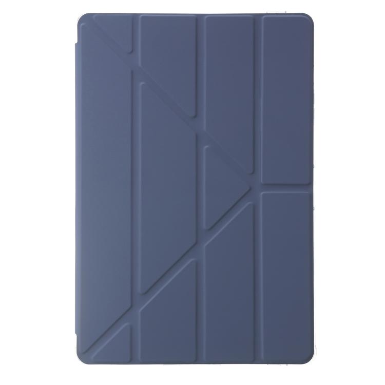 For Samsung Galaxy Tab S11 Clear Acrylic Deformation Leather Tablet Case