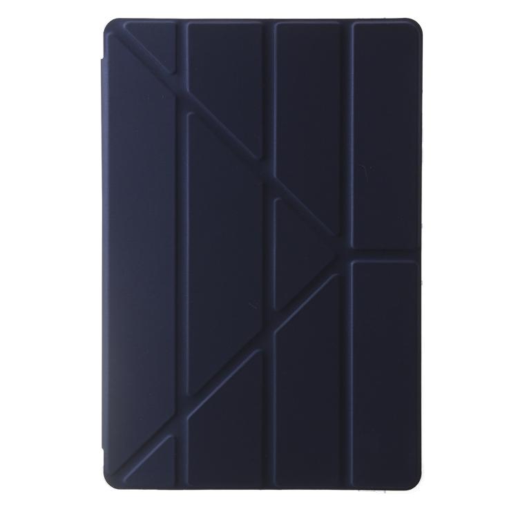 For Samsung Galaxy Tab S11 Clear Acrylic Deformation Leather Tablet Case
