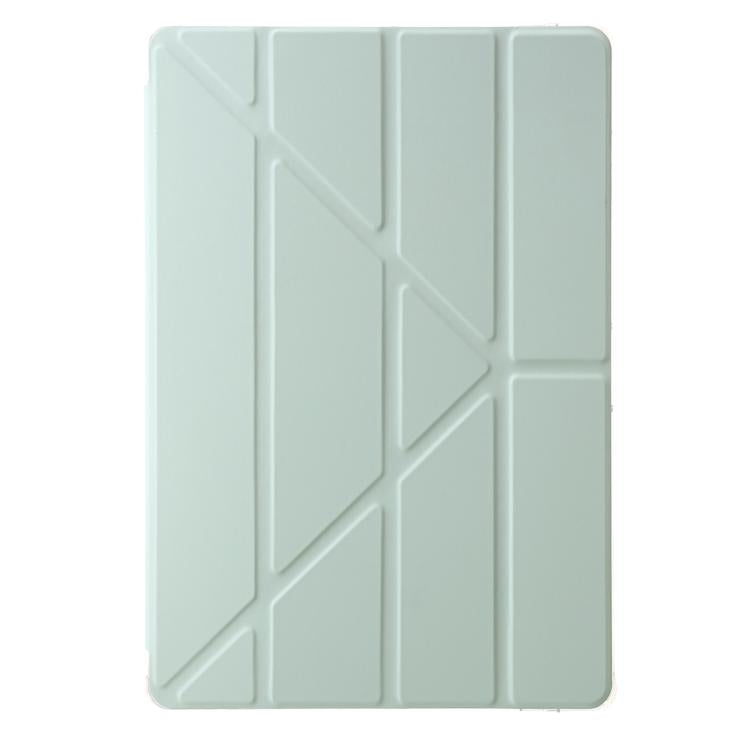 For Samsung Galaxy Tab S11 Clear Acrylic Deformation Leather Tablet Case