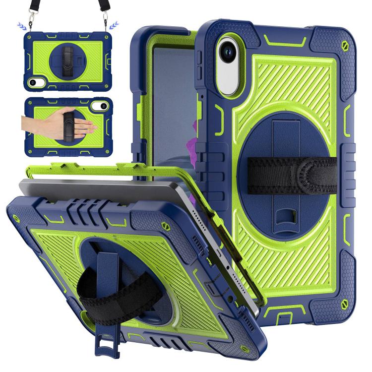 For Xiaomi Redmi Pad 2 360 Degree Rotation PC Contrast Silicone Tablet Case