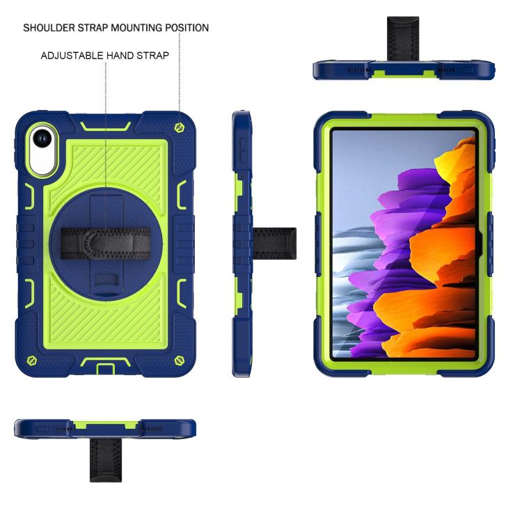 For Xiaomi Redmi Pad 2 360 Degree Rotation PC Contrast Silicone Tablet Case
