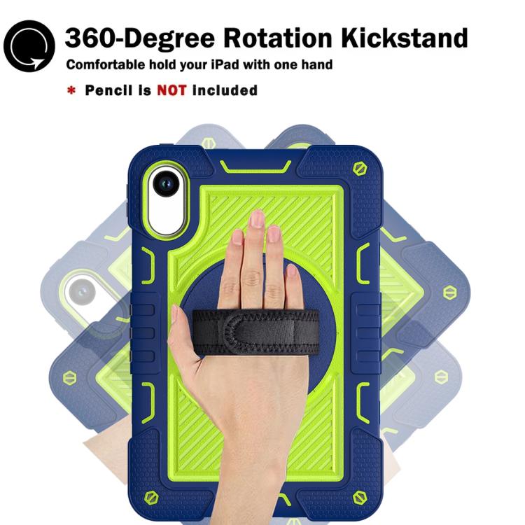 For Xiaomi Redmi Pad 2 360 Degree Rotation PC Contrast Silicone Tablet Case