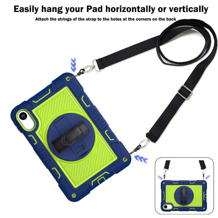 For Xiaomi Redmi Pad 2 360 Degree Rotation PC Contrast Silicone Tablet Case