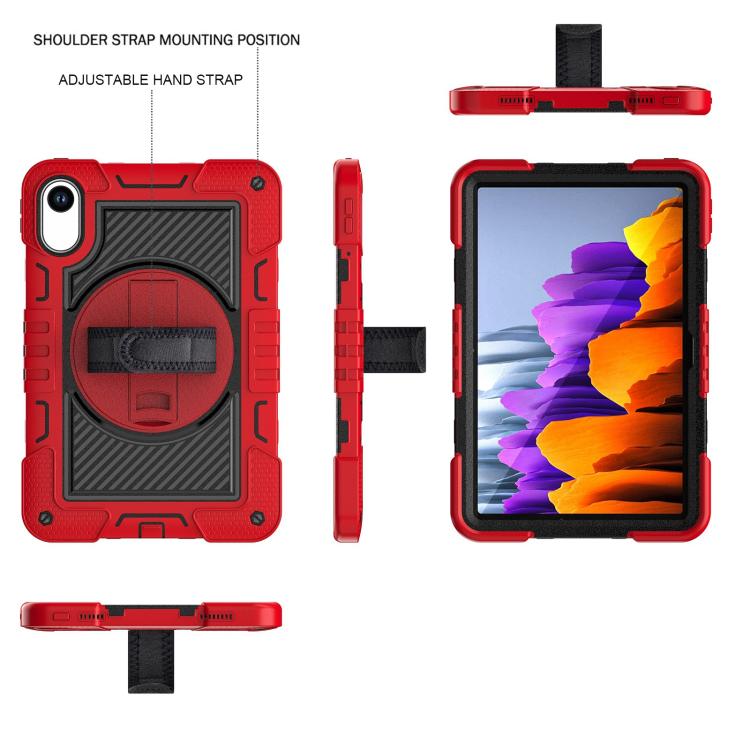 For Xiaomi Redmi Pad 2 360 Degree Rotation PC Contrast Silicone Tablet Case