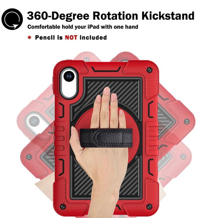 For Xiaomi Redmi Pad 2 360 Degree Rotation PC Contrast Silicone Tablet Case