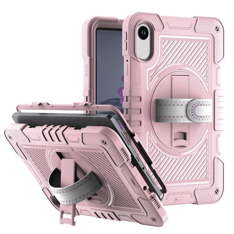 For Xiaomi Redmi Pad 2 360 Degree Rotation PC Contrast Silicone Tablet Case