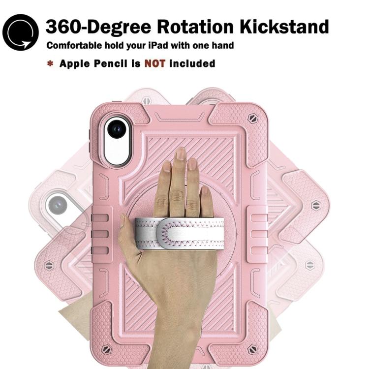 For Xiaomi Redmi Pad 2 360 Degree Rotation PC Contrast Silicone Tablet Case