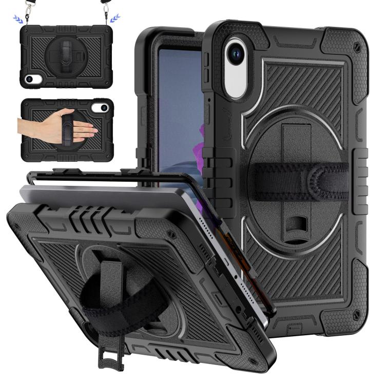 For Xiaomi Redmi Pad 2 360 Degree Rotation PC Contrast Silicone Tablet Case