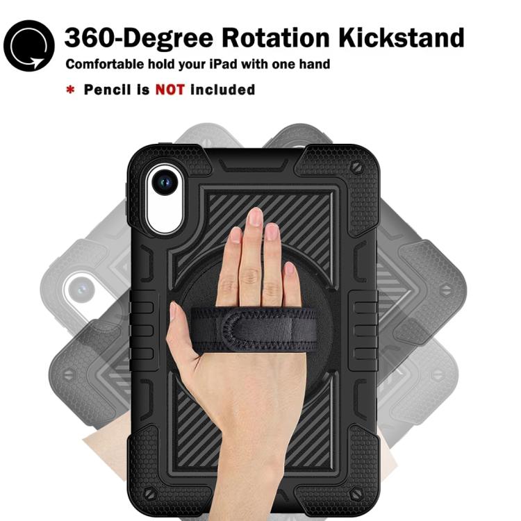 For Xiaomi Redmi Pad 2 360 Degree Rotation PC Contrast Silicone Tablet Case