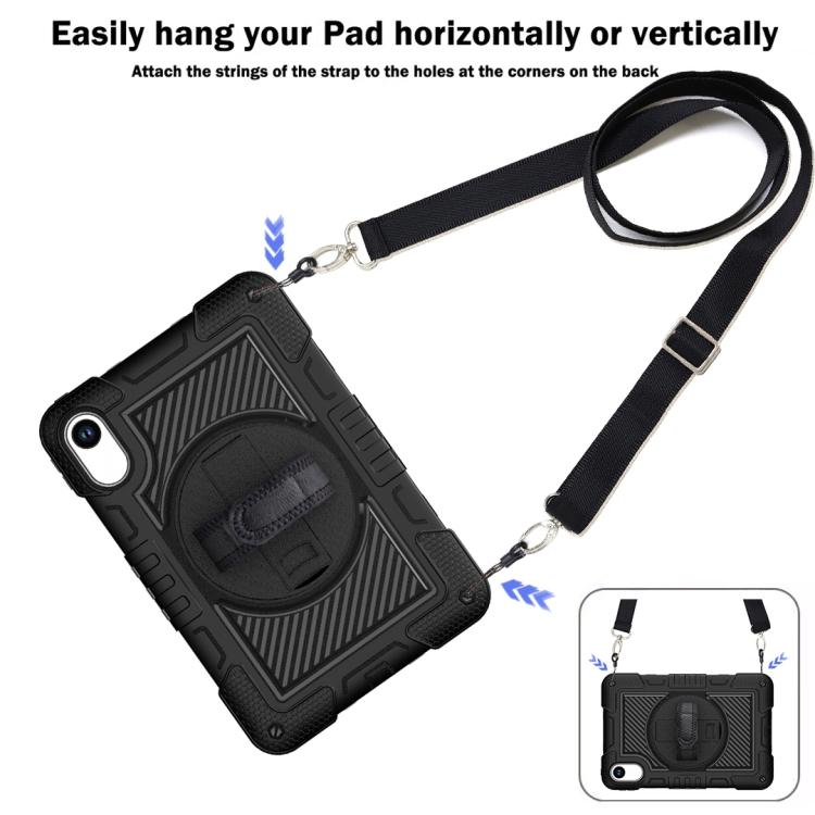 For Xiaomi Redmi Pad 2 360 Degree Rotation PC Contrast Silicone Tablet Case