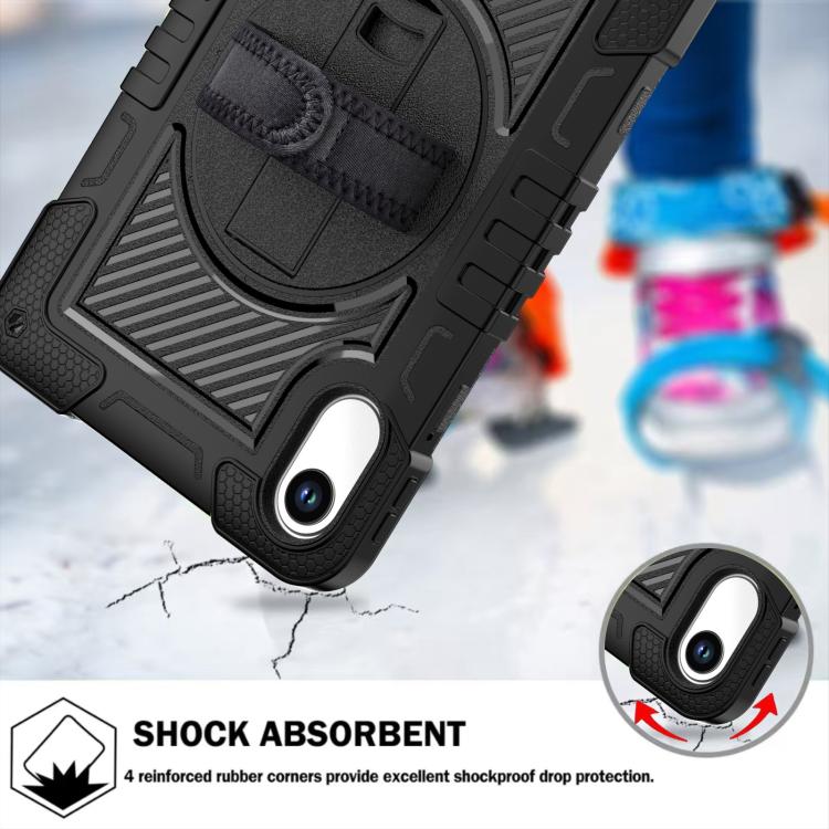 For Xiaomi Redmi Pad 2 360 Degree Rotation PC Contrast Silicone Tablet Case
