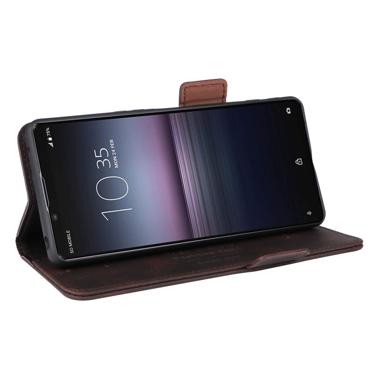 For Sony Xperia 1 VI 2024 Magnetic Clasp Leather Phone Case