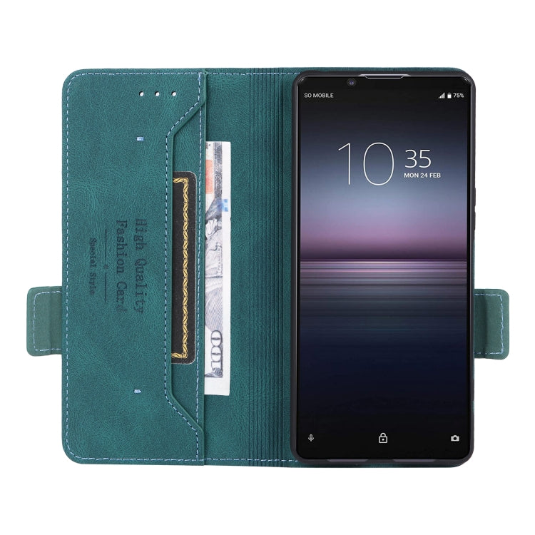For Sony Xperia 1 VI 2024 Magnetic Clasp Leather Phone Case