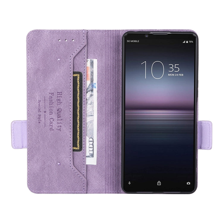 For Sony Xperia 1 VI 2024 Magnetic Clasp Leather Phone Case