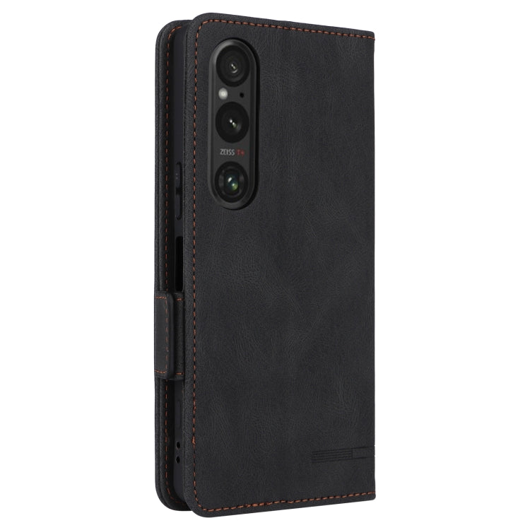 For Sony Xperia 1 VI 2024 Magnetic Clasp Leather Phone Case
