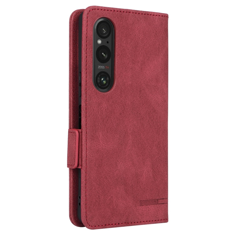 For Sony Xperia 1 VI 2024 Magnetic Clasp Leather Phone Case