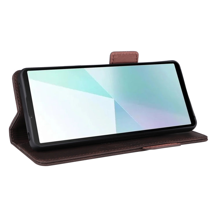 For Sony Xperia 10 VI 2024 Magnetic Clasp Leather Phone Case