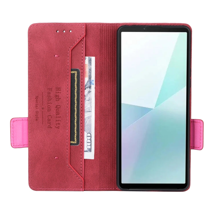 For Sony Xperia 10 VI 2024 Magnetic Clasp Leather Phone Case