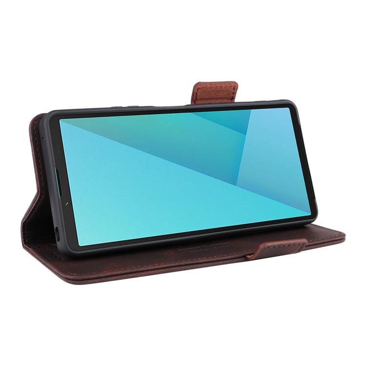 For Sony Xperia 10 VII Magnetic Clasp Leather Phone Case